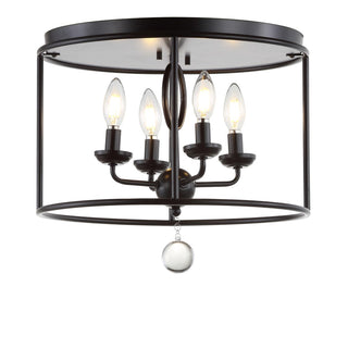 Alma 16" Metal LED Flush Mount - JONATHAN Y