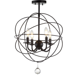 Alma 12" Metal LED Flush Mount - JONATHAN Y