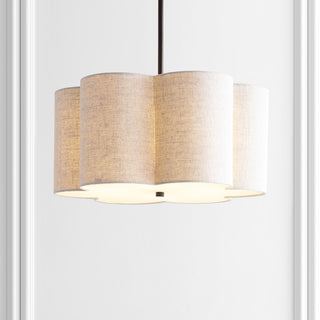Heather 20" Adjustable Metal LED Pendant - JONATHAN Y