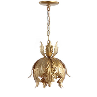 Anne 12" Adjustable Metal LED Pendant - JONATHAN Y
