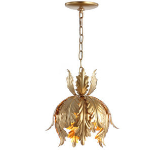 Anne 12" Adjustable Metal LED Pendant - JONATHAN Y