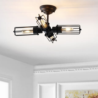 Chase 20" Metal LED Flush Mount - JONATHAN Y