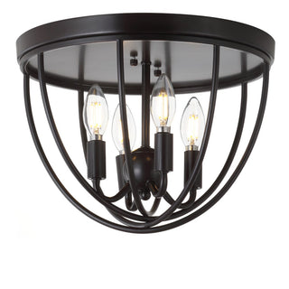 Peter 13.75" Metal LED Flush Mount - JONATHAN Y