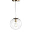 Clear/Brass Gold