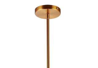 Homer Modern Industrial Iron LED Dome Pendant - JONATHAN Y