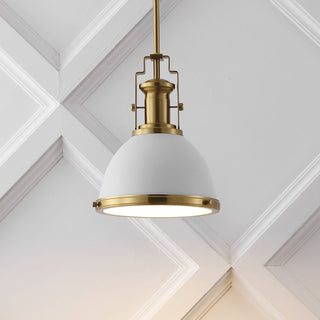 Homer Modern Industrial Iron LED Dome Pendant