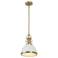 White/Brass Gold