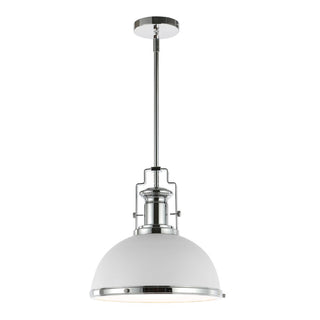 Homer Modern Industrial Iron LED Dome Pendant