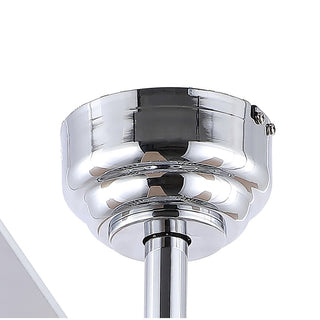 Mandy 52" Glam Classic Crystal Dome Shade LED Ceiling Fan With Remote - JONATHAN Y