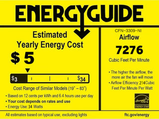 Octo 66" Contemporary Industrial Iron/Plastic Mobile-App/Remote-Controlled 6-Speed Ceiling Fan with Integrated LED Light