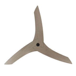 Aldrin 50" Modern Minimalist Iron/Plastic Mobile-App/Remote-Controlled 6-Speed Razor Ceiling Fan - JONATHAN Y