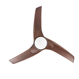 Sully 52" Contemporary Industrial Iron/Plastic Mobile-App/Remote-Controlled 6-Speed Propeller Integrated LED Ceiling Fan