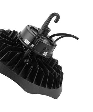 12 in. 200-Watt Integrated LED Motion Sensor High Bay Indoor/Outdoor UFO Light with 26000 Lumens 5000K - JONATHAN Y