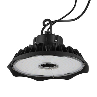 12 in. 200-Watt Integrated LED Motion Sensor High Bay Indoor/Outdoor UFO Light with 26000 Lumens 5000K - JONATHAN Y