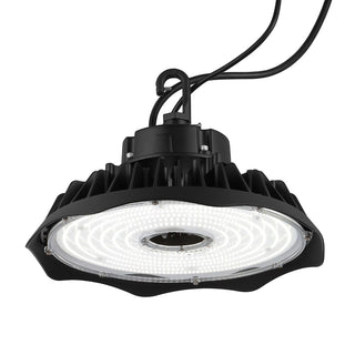 12 in. 200-Watt Integrated LED Motion Sensor High Bay Indoor/Outdoor UFO Light with 26000 Lumens 5000K - JONATHAN Y
