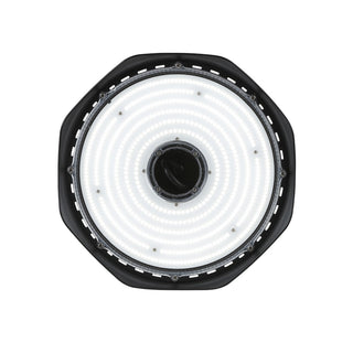 12 in. 200-Watt Integrated LED Motion Sensor High Bay Indoor/Outdoor UFO Light with 26000 Lumens 5000K - JONATHAN Y