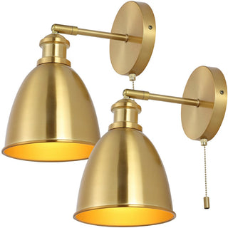 Hudson 6.5" Farmhouse Bohemian Iron LED Sconce - JONATHAN Y