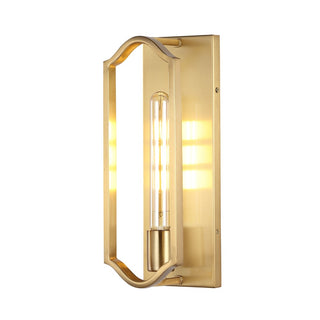 Chloe 4.75" Modern Bohemian Iron LED Sconce - JONATHAN Y