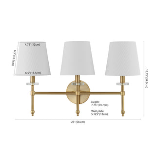 Olivia Modern Midcentury LED Vanity - JONATHAN Y
