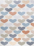 Ivory/Blue/Orange