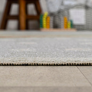 Minha Rainbow Dot Modern Machine-washable Area Rug - JONATHAN Y