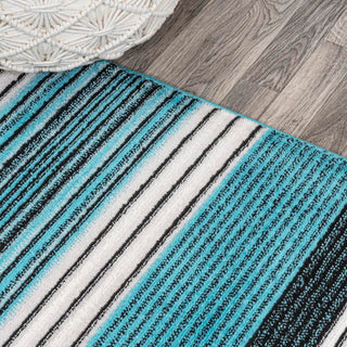 Duxbury Gradient Ticking Striped Area Rug - JONATHAN Y
