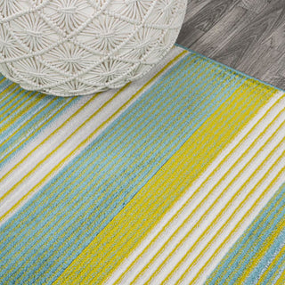 Duxbury Gradient Ticking Striped Area Rug - JONATHAN Y