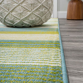 Duxbury Gradient Ticking Striped Area Rug - JONATHAN Y