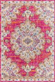 Leann bohemian Flair Boho Vintage Medallion Area Rug