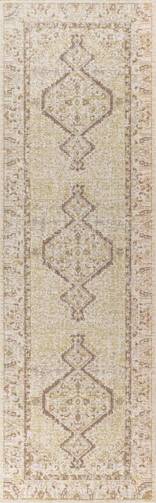 Lila Modern Tribal Medallion Area Rug - JONATHAN Y