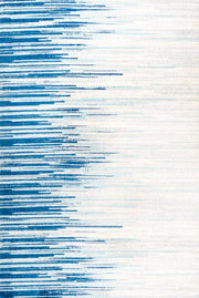 Linear Modern Half-stripe Area Rug