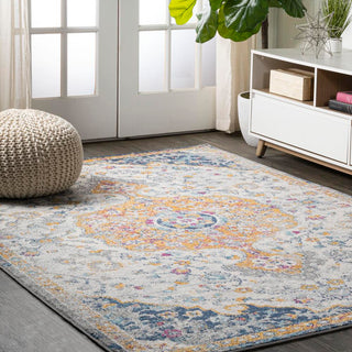 Lorena Ornate Boho Medallion Area Rug - JONATHAN Y