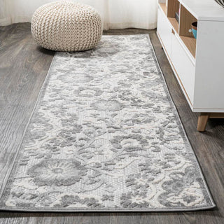 Lucena Modern Medallion High-low Indoor/outdoor Area Rug - JONATHAN Y