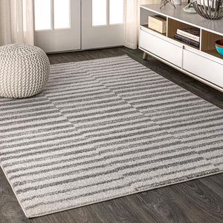 Lyla Offset Stripe Area Rug - JONATHAN Y