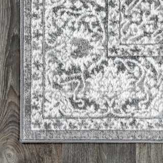Modern Persian Vintage Medallion Area Rug - JONATHAN Y