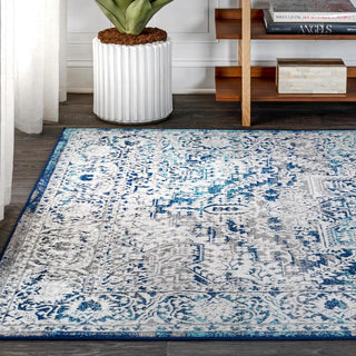 Modern Persian Vintage Medallion Area Rug