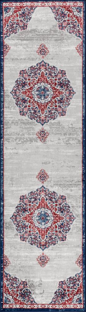 Modern Persian Vintage Moroccan Medallion Area Rug - JONATHAN Y