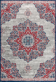 Modern Persian Vintage Moroccan Medallion Area Rug