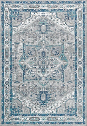 Jerica modern Persian Vintage Medallion Area Rug