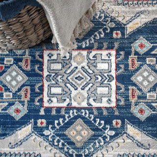 Kasbah Modern Persian Vintage Medallion Area Rug - JONATHAN Y