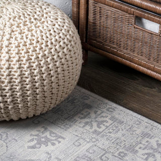 Kasbah Modern Persian Vintage Medallion Area Rug - JONATHAN Y