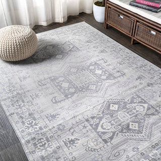 Kasbah Modern Persian Vintage Medallion Area Rug - JONATHAN Y