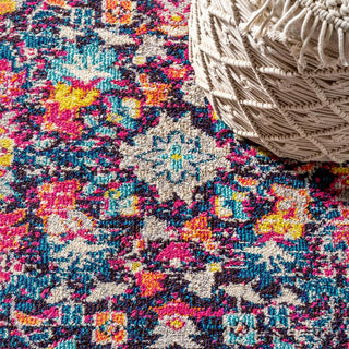 Alfombra Modern Persian Boho Floral Area Rug - JONATHAN Y