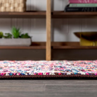 Alfombra Modern Persian Boho Floral Area Rug - JONATHAN Y