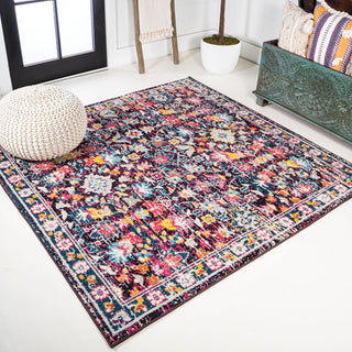 Alfombra Modern Persian Boho Floral Area Rug - JONATHAN Y
