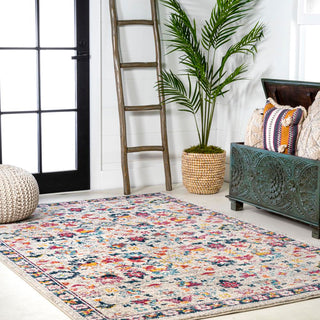 Alfombra Modern Persian Boho Floral Area Rug