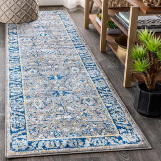 Modern Persian Boho Floral Area Rug - JONATHAN Y