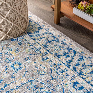 Modern Persian Boho Floral Area Rug - JONATHAN Y