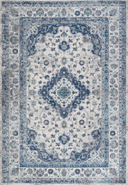 Indhira Ornate Medallion Persian Area Rug