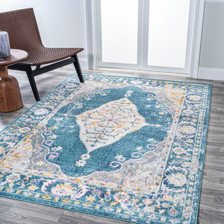 Zelda Bohemian Cottage Medallion Area Rug